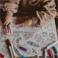 Hey Doodle Outer Space Classic Colouring & Doodle Mat