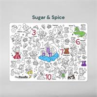 Hey Doodle Sugar & Spice Classic Colouring & Doodle Mat
