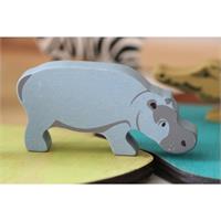 Hippo Wooden Animal