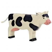 Holztiger Wooden Cow Play Figurine