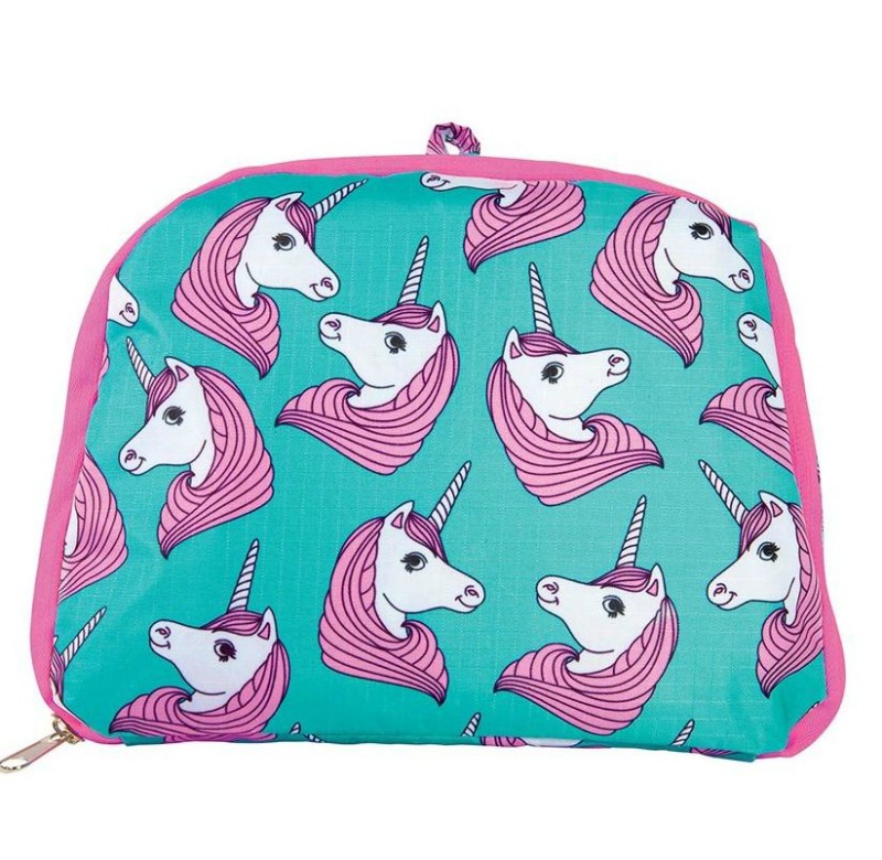 IS Fun Times Foldable Unicorn Backpack