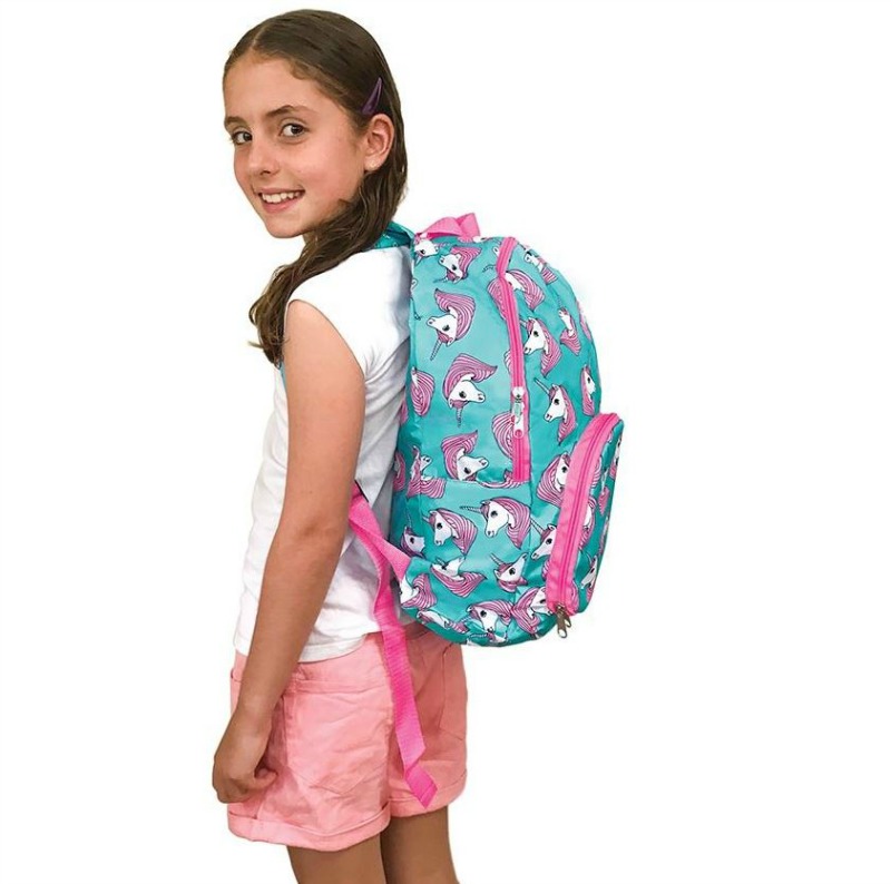 IS Fun Times Foldable Unicorn Backpack