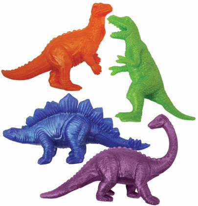 IS Stretch Dinosaurs 4 pk