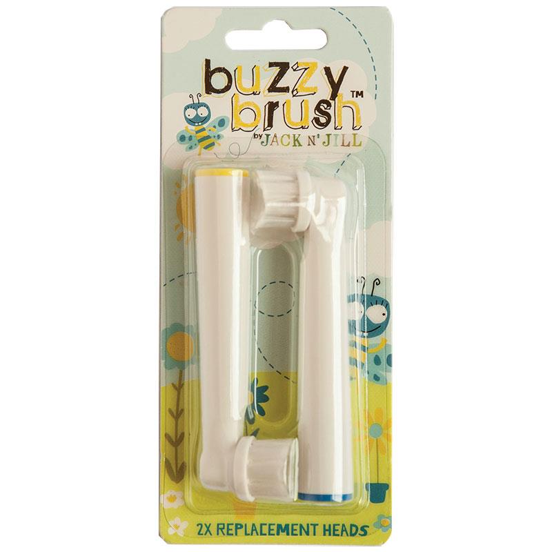 Jack N Jill Buzzy Brush Replacement Heads 2 Pack (Version 2)