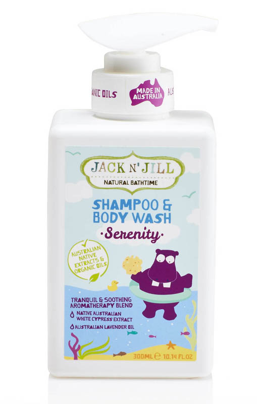 Jack N' Jill Shampoo and Body Wash 300ml Serenity