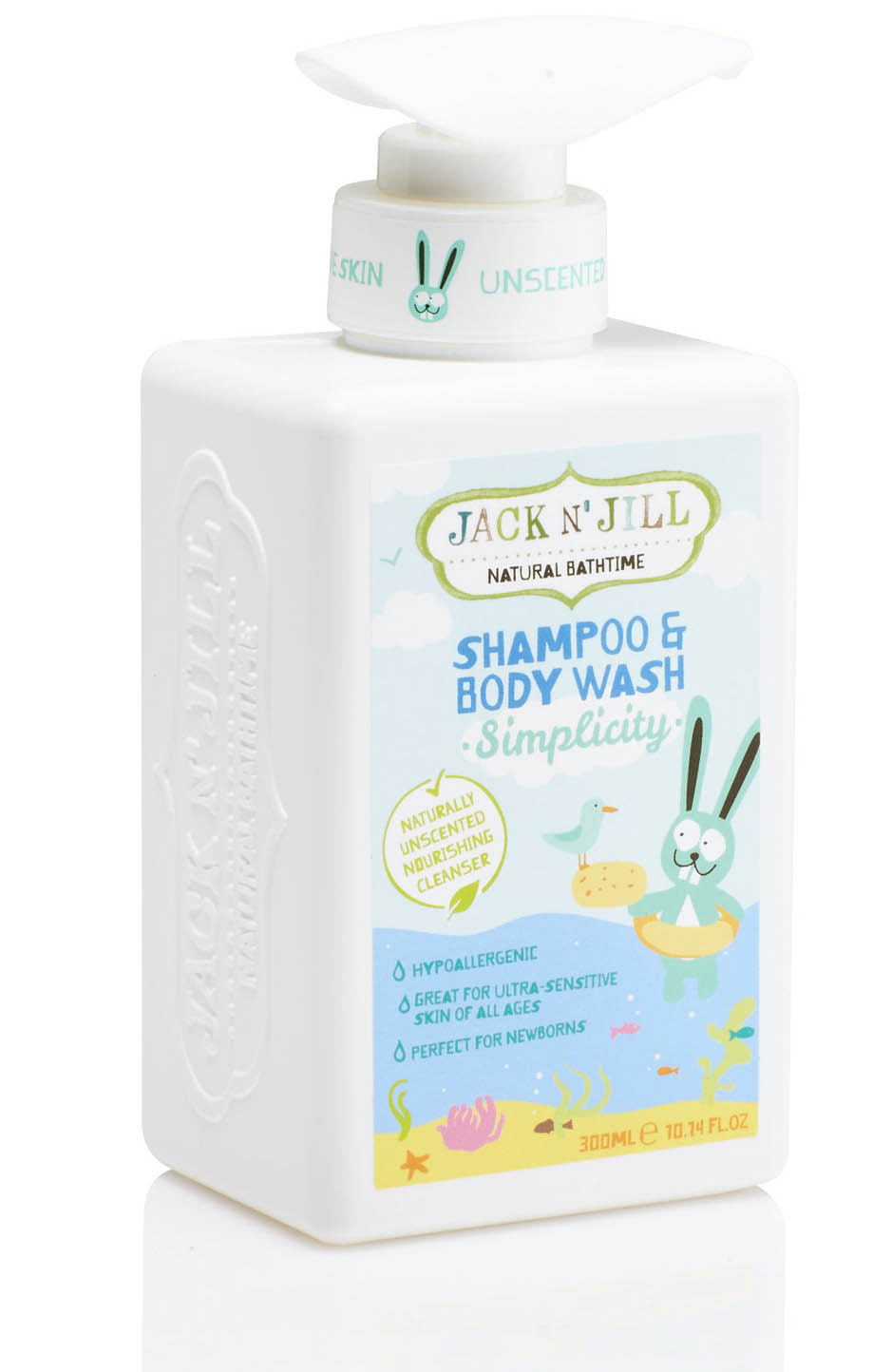 Jack N' Jill Shampoo and Body wash - Simplicity
