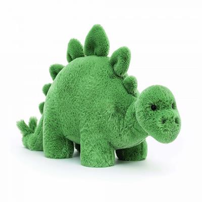 Jellycat Fossilly Stegosaurus Medium Green