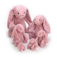 Jellycat Bashful Tulip Bunny Comparison - tiny,little,original,large,Big,really big.