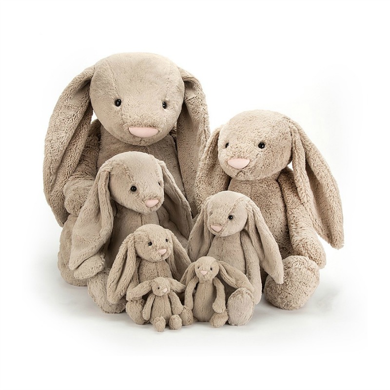 Jellycat Medium Bashful Beige Bunny