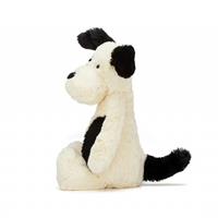 Jellycat Original Bashful Black Cream Puppy