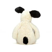 Jellycat Original Bashful Black Cream Puppy