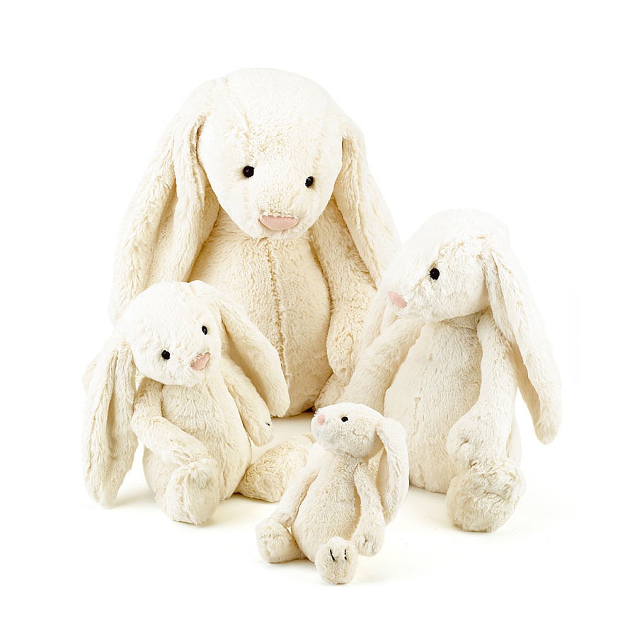 Jellycat Medium Bashful Cream Bunny