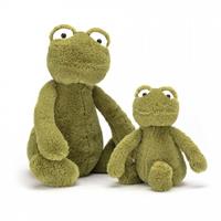 Jellycat Bashful Frog Comparison - Little and Original