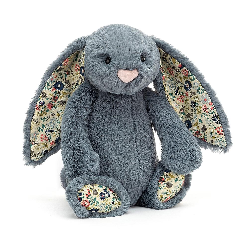 Jellycat Original Blossom Dusky Blue Bunny Jellycat Original Blossom Dusky Blue Bunny