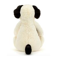 Jellycat Really Big Bashful Black Cream Puppy