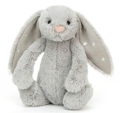 Jellycat Little Bashful Shimmer Bunny