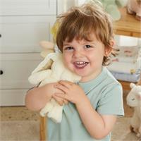 Giggle Floral Lemon Bunny Rattle