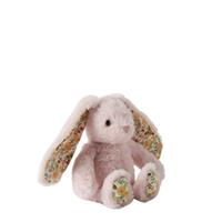 Jiggle & Giggle Floral Pink Bunny Rattle