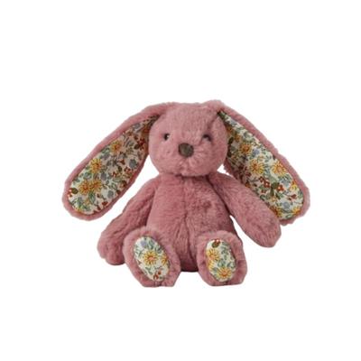 Jiggle & Giggle Floral Raspberry Bunny Rattle