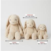 Jiggle & Giggle Large Beige Bunny 3