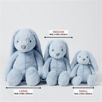 Jiggle & Giggle Large Pale Blue Bunny 3