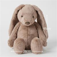 Jiggle & Giggle Large Taupe Bunny 2