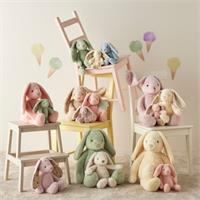 Jiggle & Giggle Small Pale Blue Bunny 5