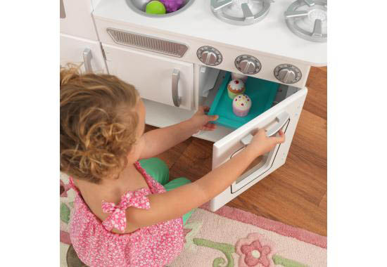 Accessories NOT included Kidkraft White Vintage Wooden Kitchen