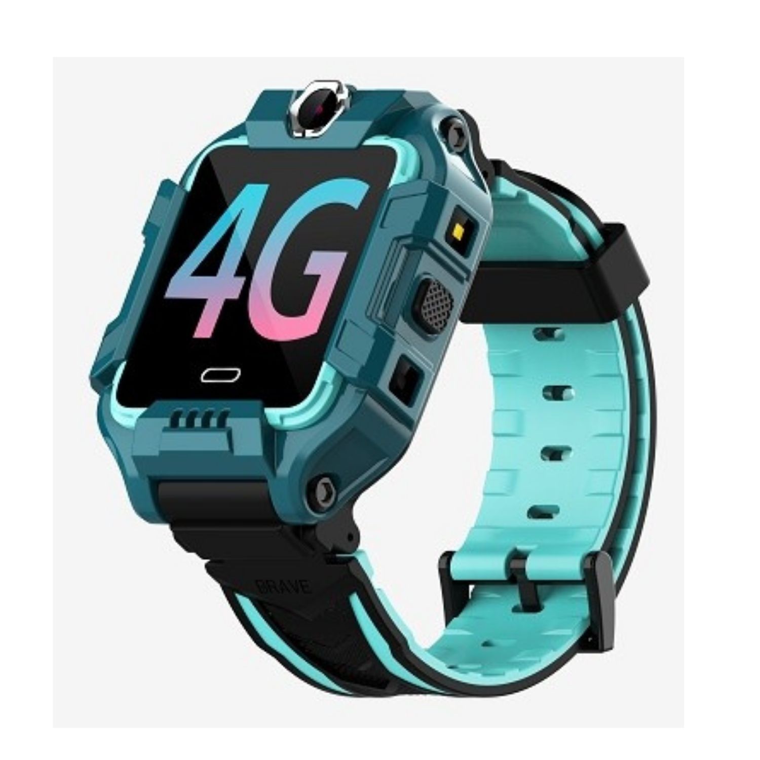 Kidocall - 4G Smartwatch, Phone & GPS tracking for Kids Green