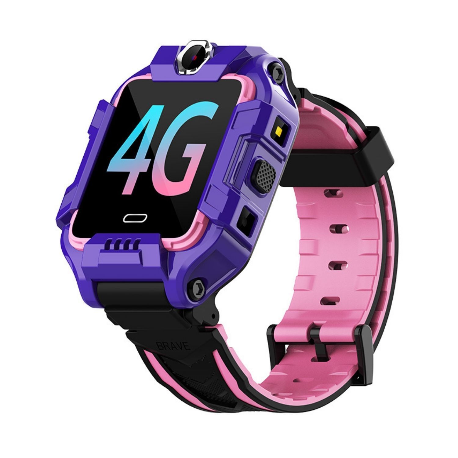 Kidocall - 4G Smartwatch, Phone & GPS tracking for Kids Purple