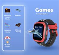 Kidoplay Kids Interactive Game Watch Black / Red trim