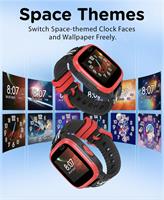 Kidoplay Kids Interactive Game Watch Black / Red trim