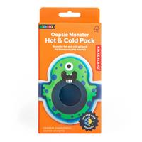 Kikkerland Oopsie Monster Hot & Cold Pack - Blue/Green