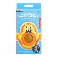 Kikkerland Oopsie Monster Hot & Cold Pack - Yellow/Orange
