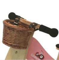 Kinderfeets Balance Bike Wicker Basket