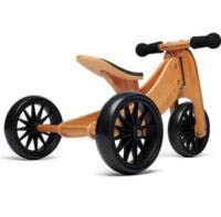 Kinderfeets Tiny Tot 2 in 1 Balance Bike - Bamboo