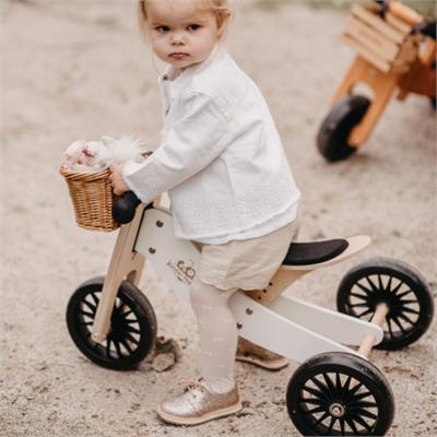 Kinderfeets Tiny Tot 2 in 1 Plus White