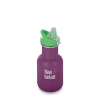 Klean Kanteen NEW Classic Sippy Cap Drink Bottle 355 ml Matte Plum