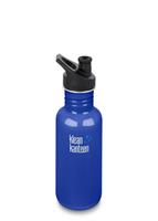 Klean Kanteen NEW Classic Sports Cap Drink Bottle 532ml Coastal Waters