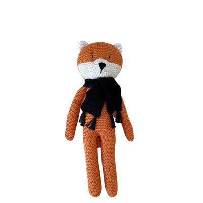 Knitted Fox Rattle