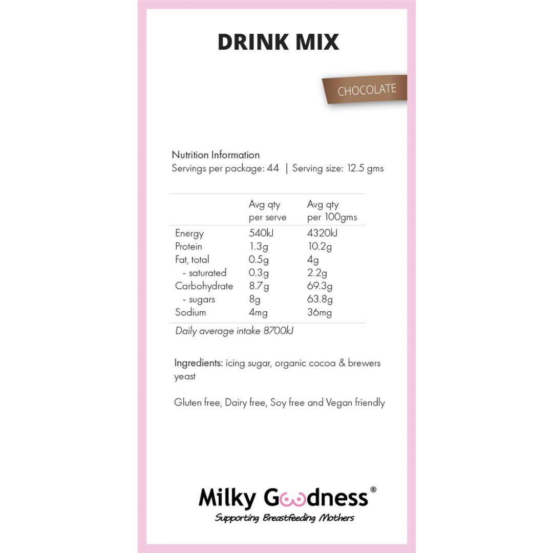 Lactation Chocolate Drink Mix