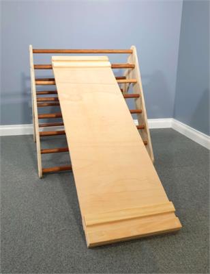 Large Pikler Triangle and Climbing Ramp Package
