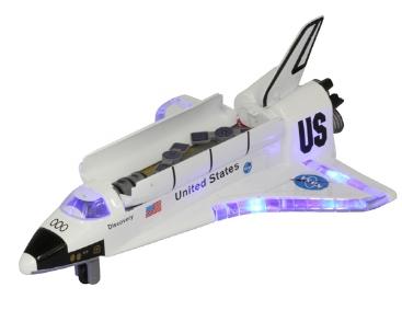 Large Space Shuttle with Light and Sound