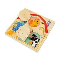 Latches Activity Wooden Puzzle Board