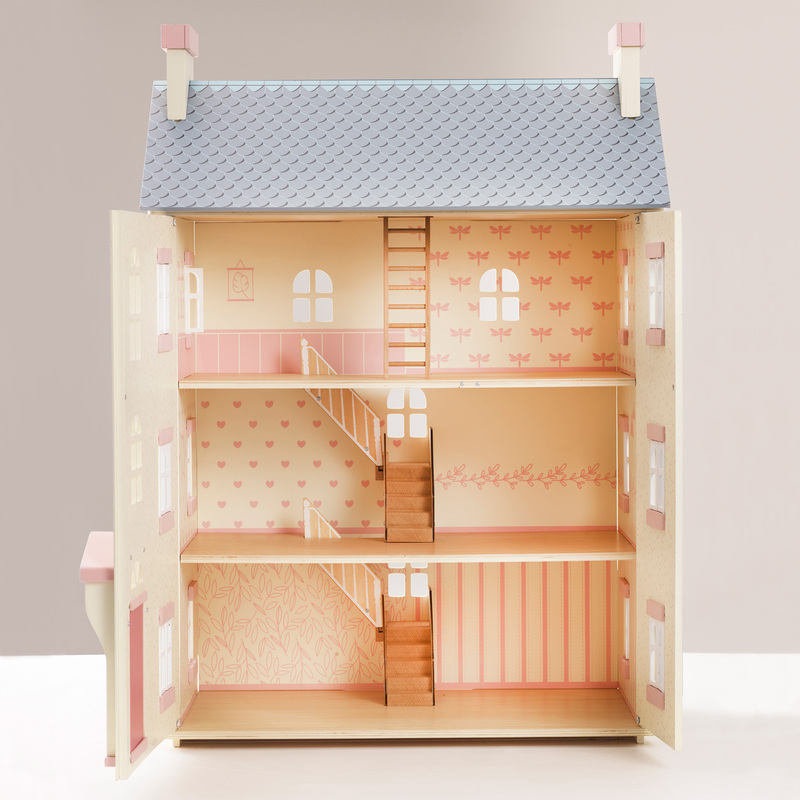 Le Toy Van- Kids Doll Houses-Cherry Tree Hall-dolls and furniture not included