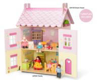 Le Toy Van- Kids Doll Houses- My First Dream House w/Furniture