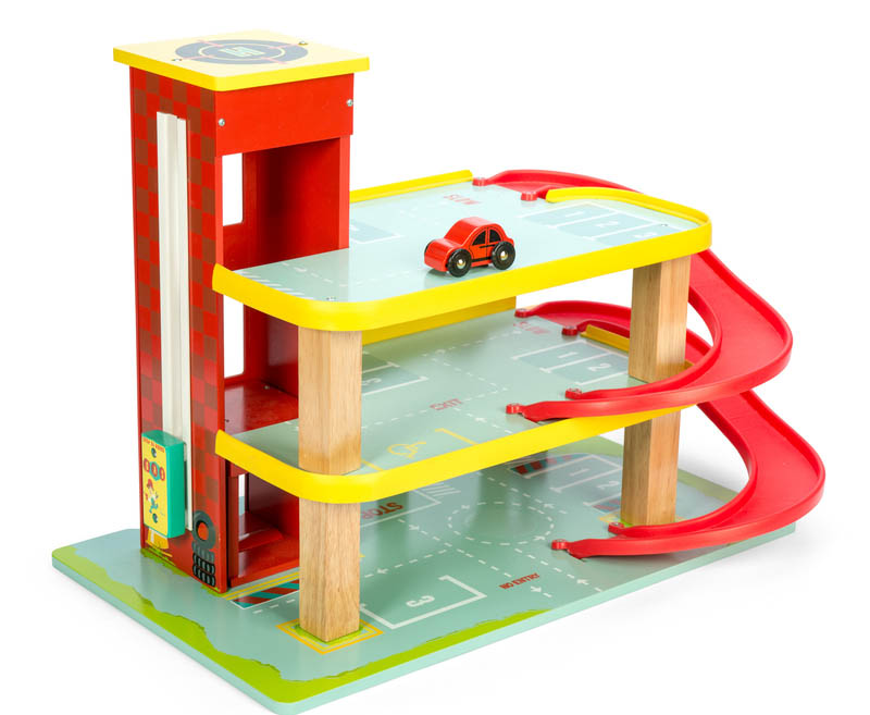 Le toy van dino's red garage hotsell