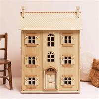 Le Toy Van Natural Wood Doll House 1