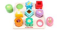 Le Toy Van Petilou Sensory Shapes 9pcs