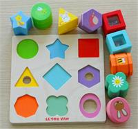 Le Toy Van Petilou Sensory Shapes 9pcs